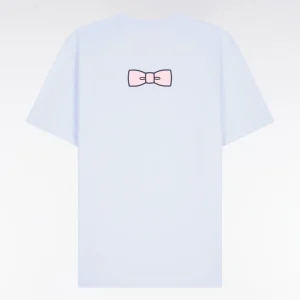 H BLE TSHIRT MC R NOEUD DOS