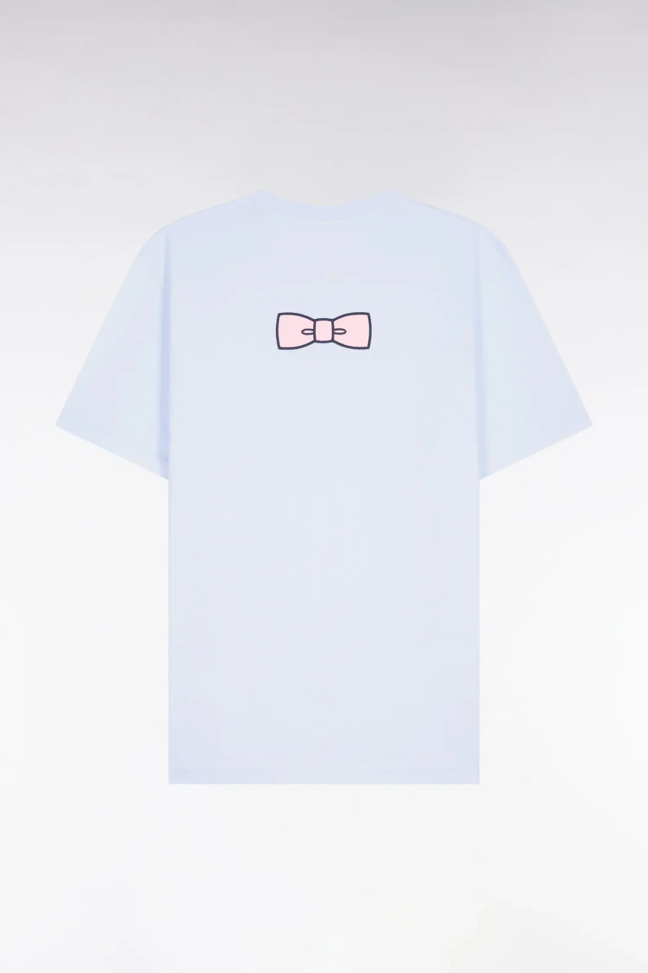 H BLE TSHIRT MC R NOEUD DOS