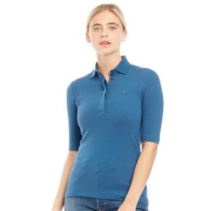 Polo Lacoste  Bleu Canard