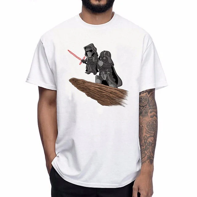 T-SHIRT STAR WARS KYLO REN EN SIMBA (HOMME)