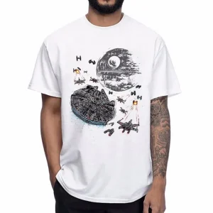 T-SHIRT STAR WARS GRANDE ATTAQUE