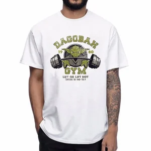 T-SHIRT STAR WARS YODA (MUSCULATION)