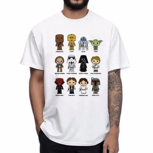 T-SHIRT STAR WARS GRANDE TAILLE