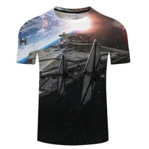 T-SHIRT STAR WARS ATTAQUE VAISSEAUX EMPIRE