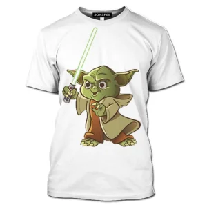 T-SHIRT STAR WARS DESSIN DE YODA