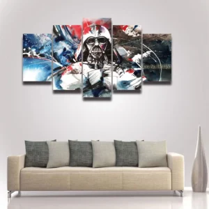 Tableau Star Wars Multicolore