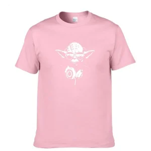 T-SHIRT STAR WARS DJ YODA ROSE