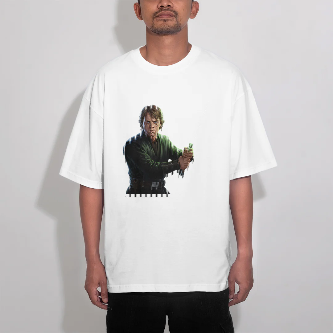 t-shirt oversize luke skywalker