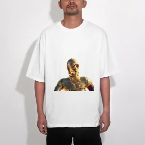t-shirt oversize star wars c3po