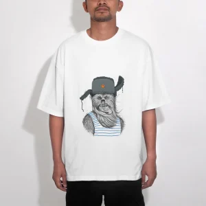t-shirt oversize star wars chewbacca