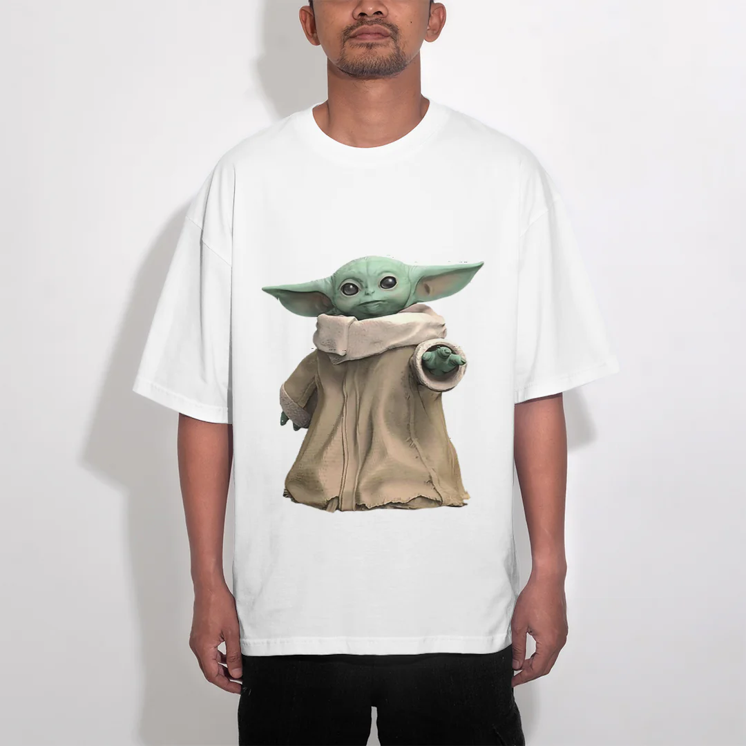 t-shirt oversize star wars grogu