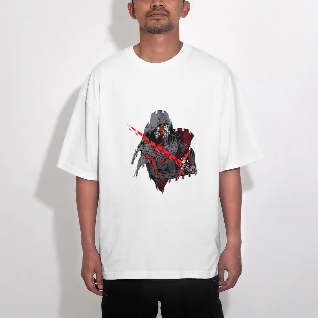 t-shirt oversize star wars kylo ren – Image 2