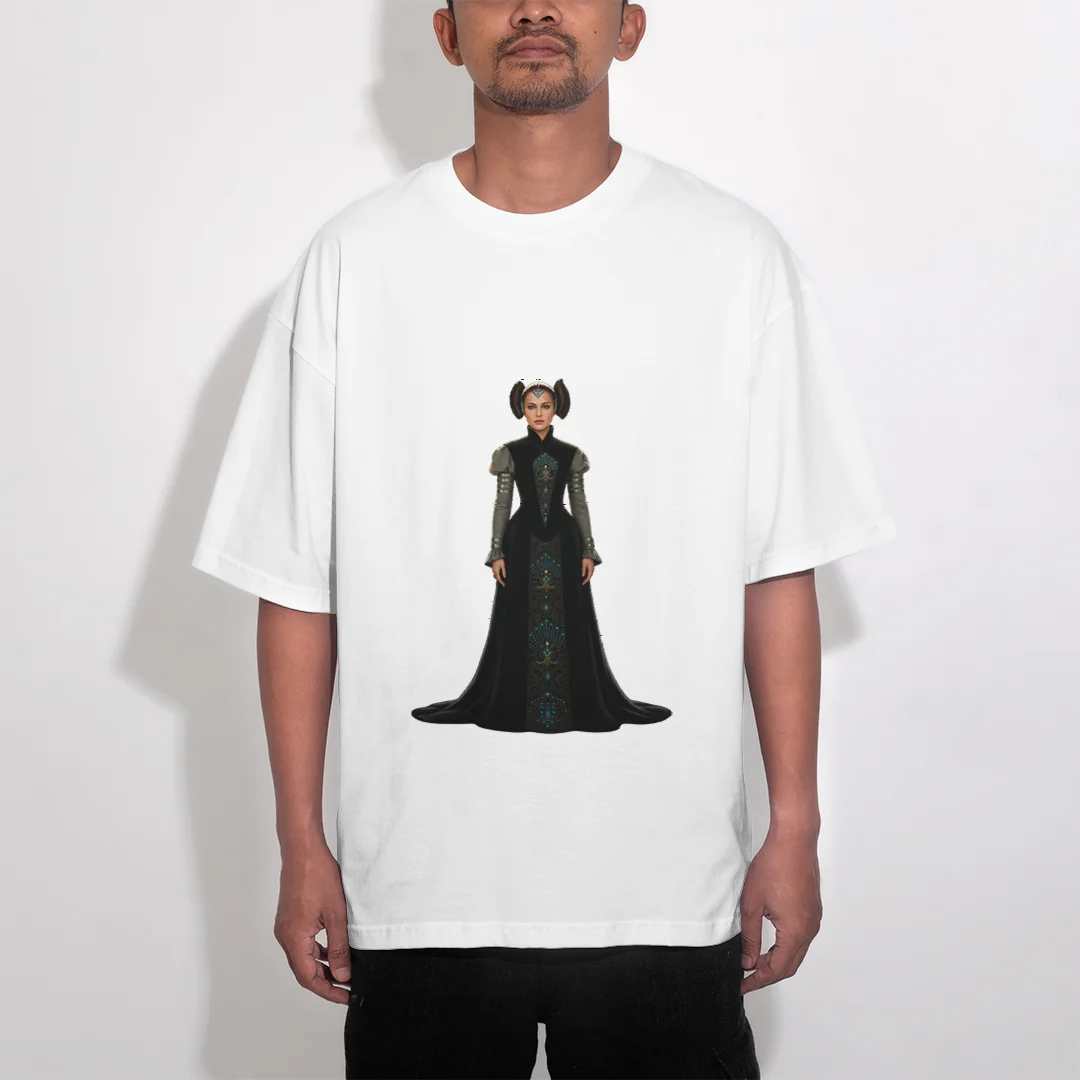 t-shirt oversize star wars padmé