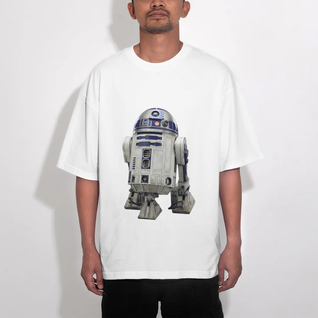 t-shirt oversize star wars r2d2