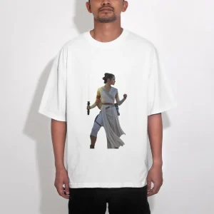 t-shirt oversize star wars rey