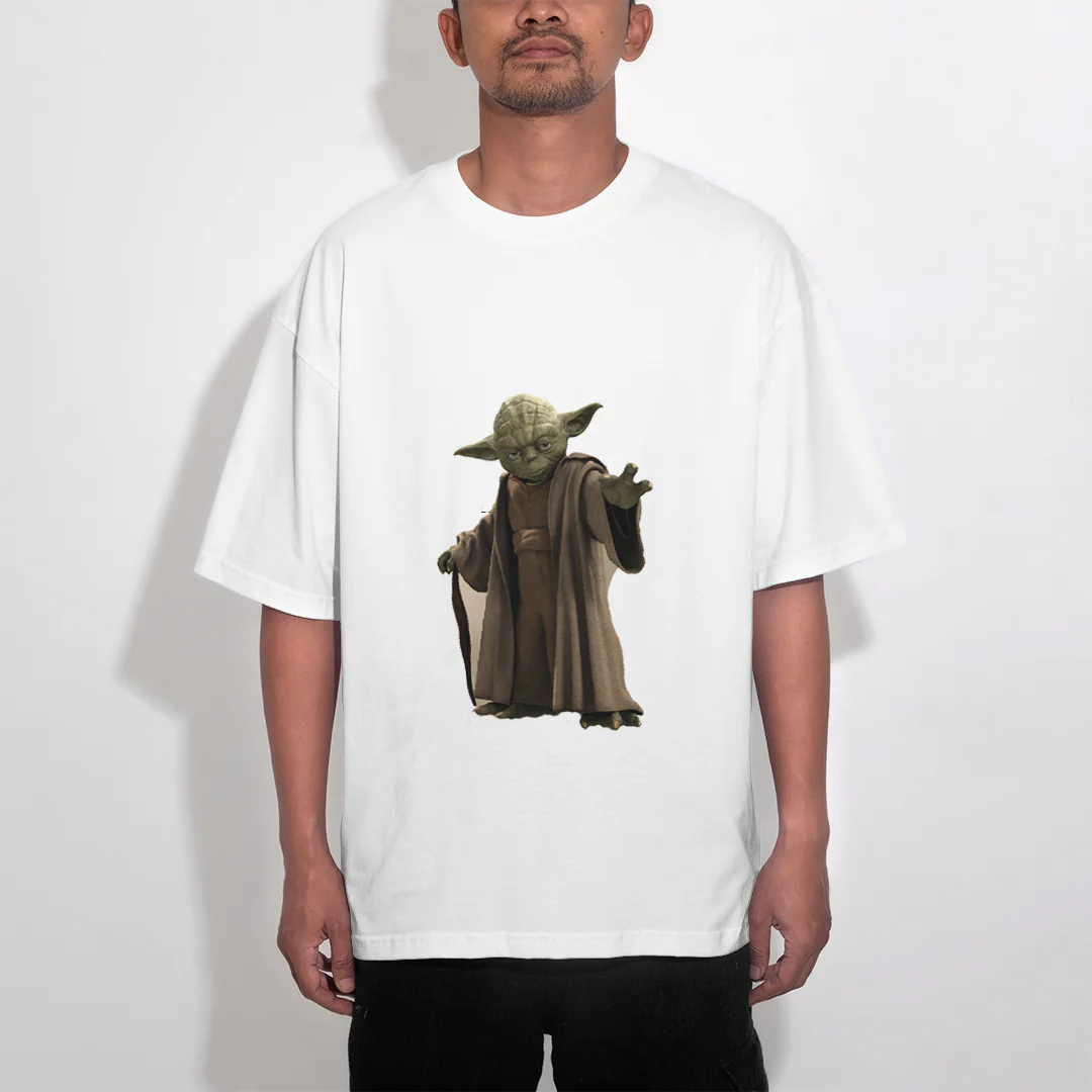 t-shirt oversize star wars yoda