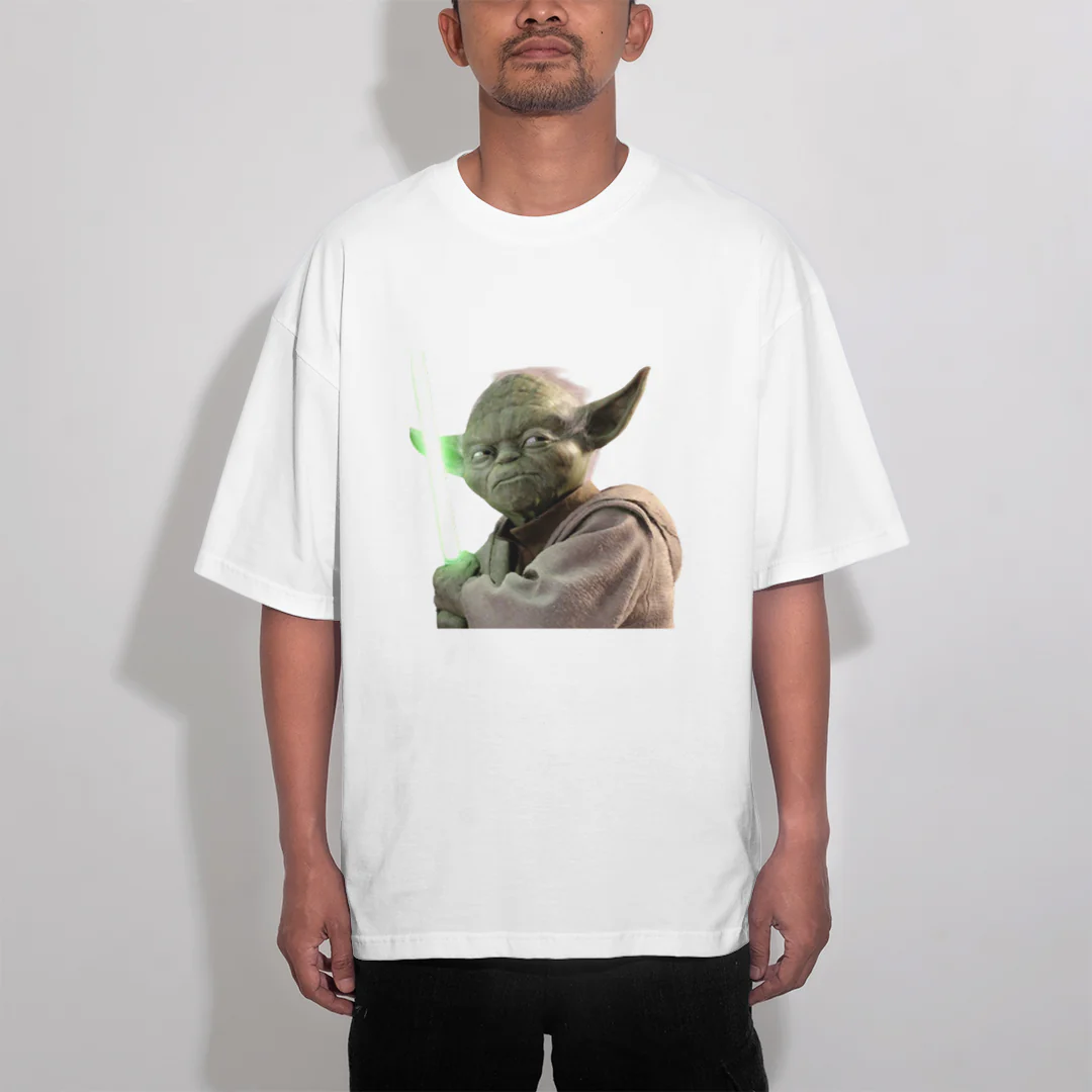 t-shirt oversize yoda – Image 2