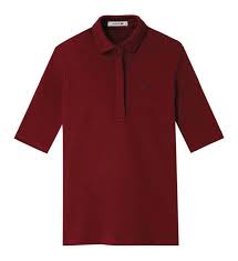 Polo Lacoste Femme bordeaux – Image 2
