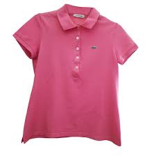 Polo Lacoste Femme Pink